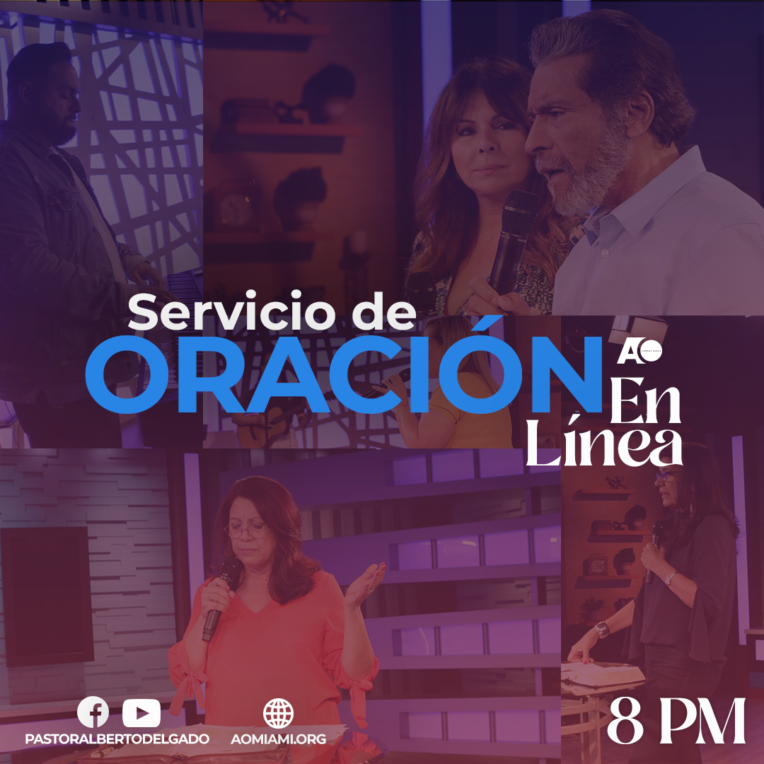 AlphaOmegaMIA's tweet photo. Únete con nosotros en nuestro servicio de oración en línea, hoy a las 8PM. Queremos orar por ti y establecer las promesas que Dios nos ha dado.
Si tienes una petición, escribenos al oracion@aomiami.org
¡TEN FE Y NO DESMAYES!
#AOMiami #AOChurch #ServicioDeOracion #AlphaEnCasa https://t.co/szrOiILSB8