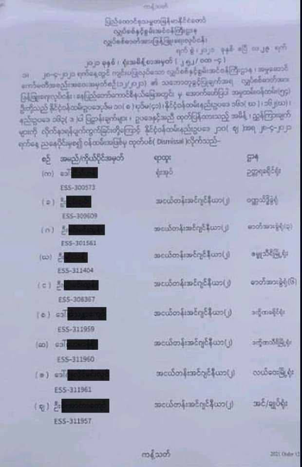 Ministry of electricity and energy naypyitaw