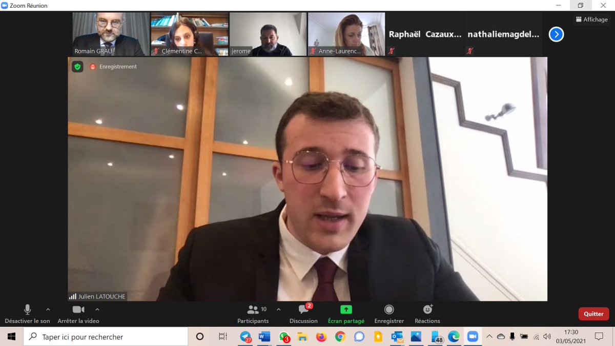 RomainGrau's tweet photo. MIC sur les entreprises en difficulté audition de @julienlatouche le Président Fondateur de @VotreRobin qui met en relation des avocats avec des particuliers et des entreprises. L'intermediation est un besoin pour faire face aux problèmes du quotidien des entrepreneurs. https://t.co/SKMkZeZpPw