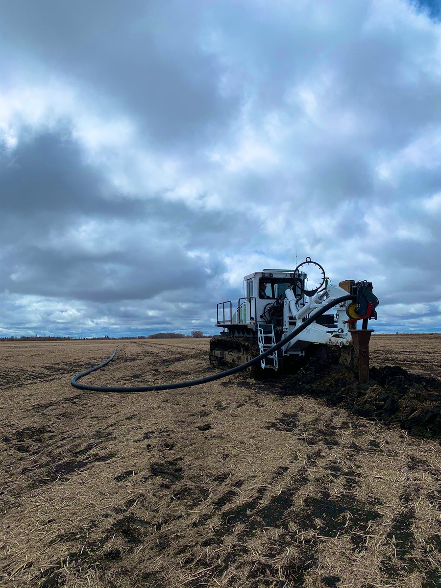 mylendunbar's tweet photo. The #tile21 season is officially here &amp; we are excited to improve the land one acre at a time #investinyourland @NextGenDrainage https://t.co/36EERSFHCJ