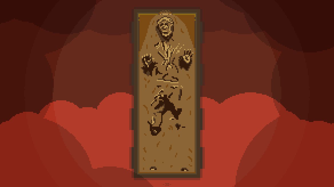 EndmarkGames's tweet photo. A rough day for the Alliance. Solo #preserved in carbonite for the #pixel_dailies.
@Pixel_Dailies #Maythe3rd be with you I guess. https://t.co/W1WXvHP8M8