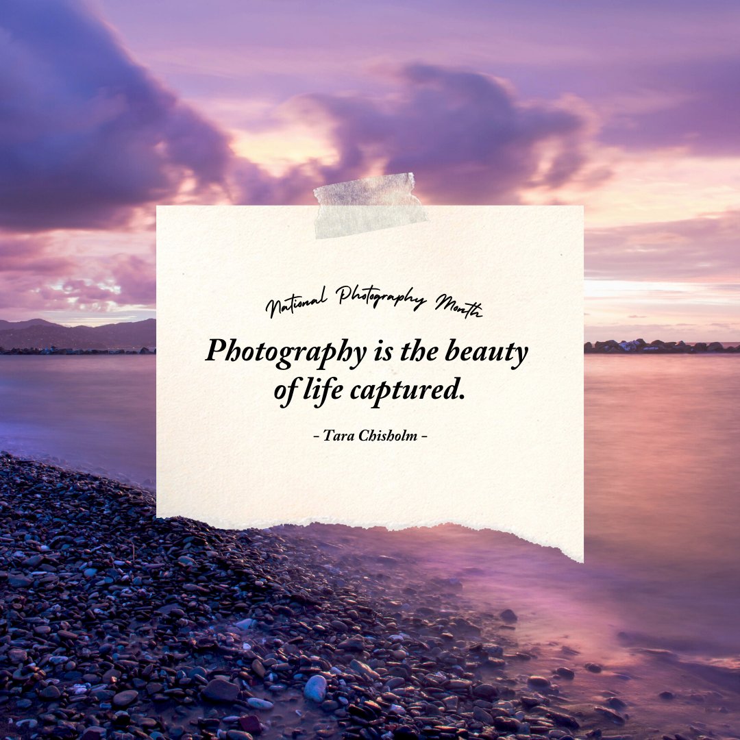 This month is #NationalPhotographyMonth. 📷 There are so many content creators with superb photography skills to celebrate. Join us as we spotlight their skills. And be on the lookout for our best tips and tricks to amplify your photography for your own content.