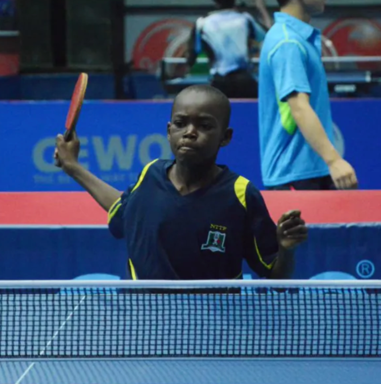 Nigerian table tennis sensation from Borno, Mustapha Musa, has been ranked the world's best player [ Boys’ U-11 Cadet Category] by the International Table Tennis Federation (ITTF). Mustapha was also the hero with team Nigeria than won the 2019 ITTF Junior Circuit in Ghana.