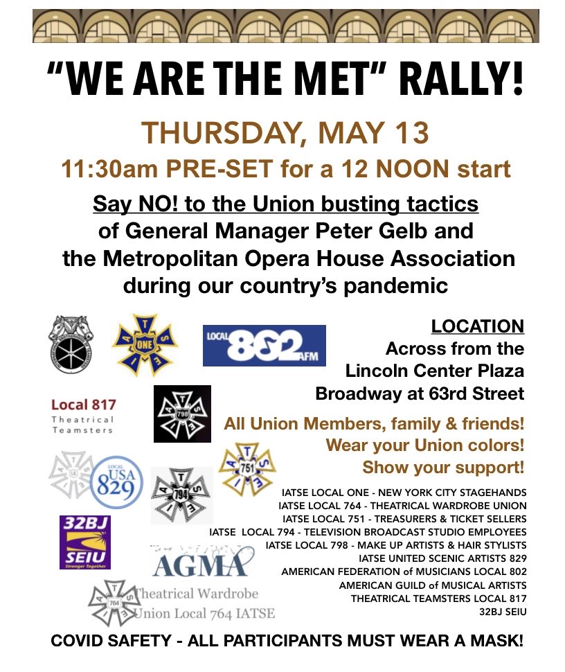 Note the new street location. Union strong!🇺🇸🇺🇸🇺🇸🇺🇸