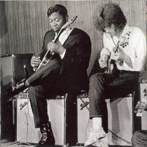 B.B. King and Eric Clapton