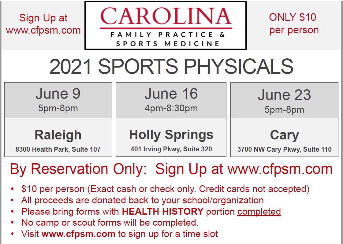 ayelmini's tweet photo. ‼️$10 Sports Physicals‼️Visit https://t.co/IbaRXe5JC4 to sign up high &amp; middle school athletes! See picture below for more information. $10 fee will be given back to the AFHS Sports Medicine Program @AFHSannounce @AFHSPAC @AFHS_AD @cfpsm https://t.co/k8YiUpQh9r