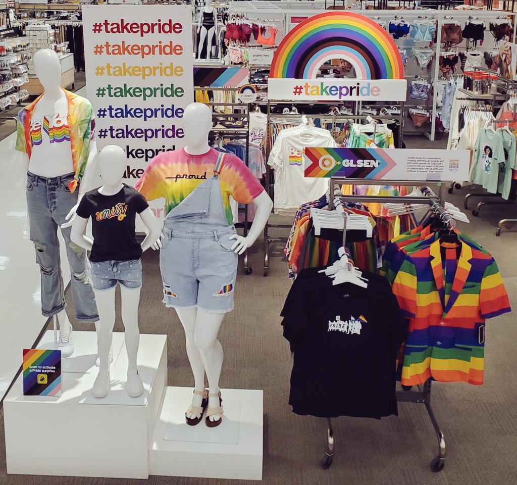 We've got PRIDE in our new set at 870! Target always brings the cutest sets and marketing to our guests! We've got lots of cute options to #takepride and express yourself! This set is already selling so well! 

<a href="/servi_nina/">Nina Recupito</a> <a href="/settoselltarget/">Heather Fountain</a>