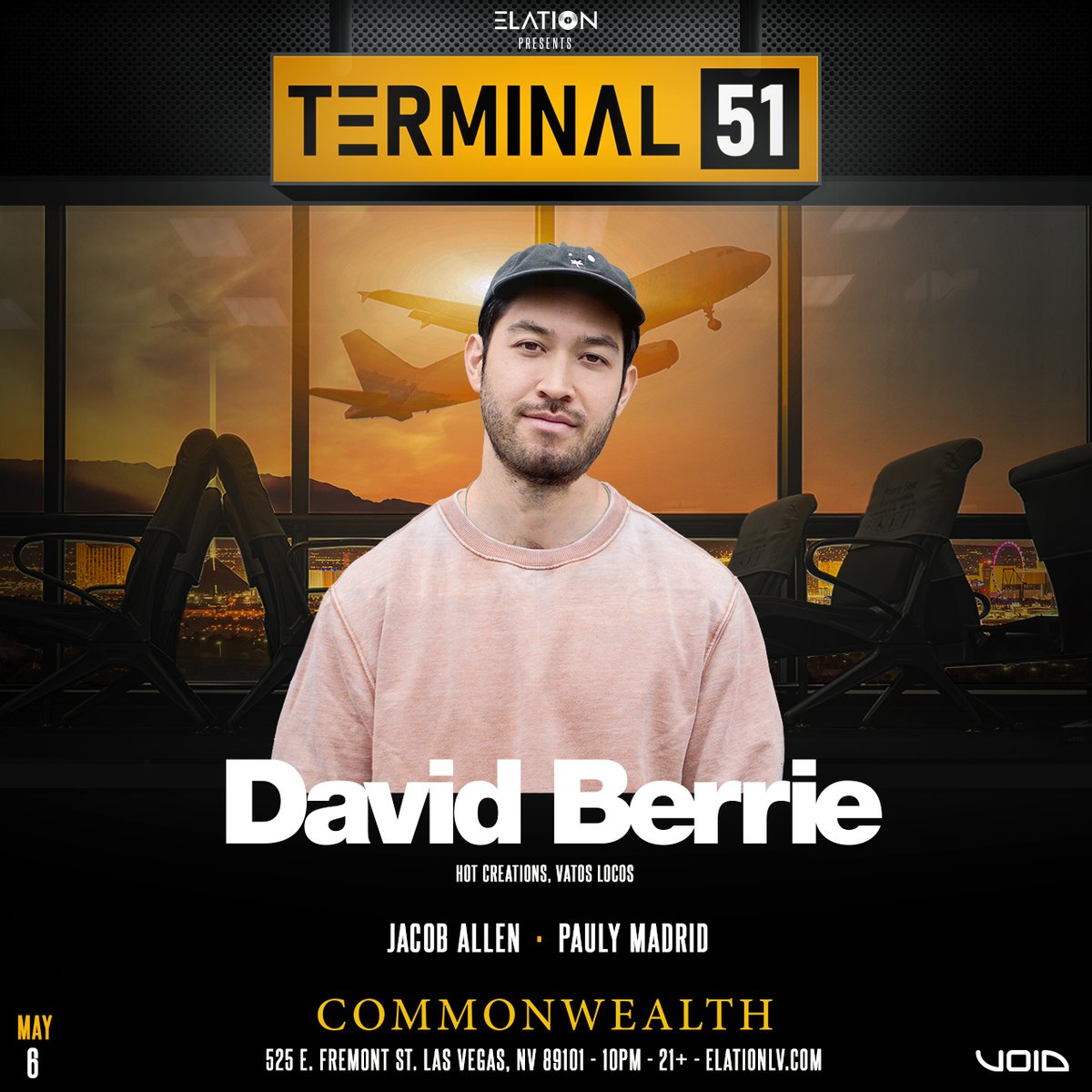 This THURSDAY we get some Paradise vibes from David Berrie at Commonwealth rooftop! #Terminal51 #DTLV

elationlv.com