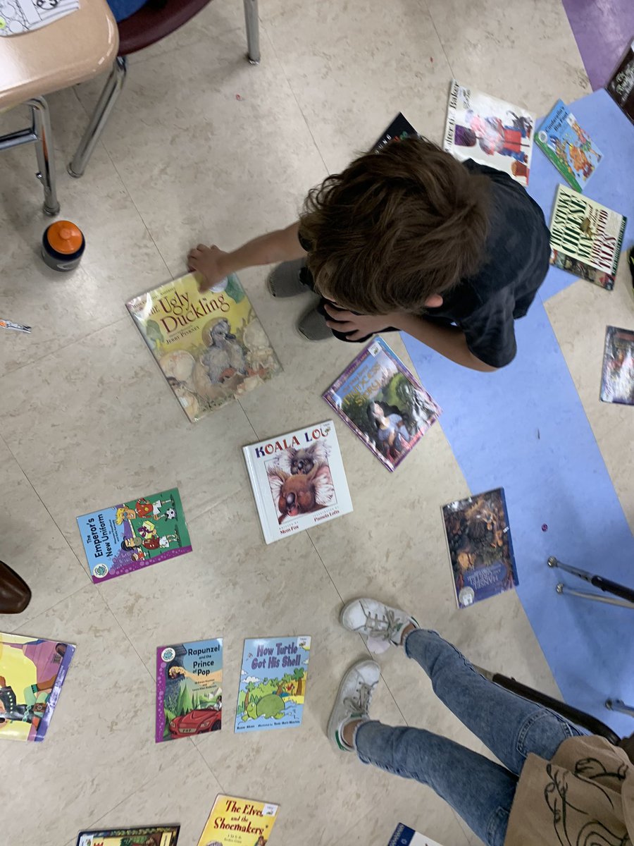 So many fairy tales and fables to choose from for #parsonshcsd students!