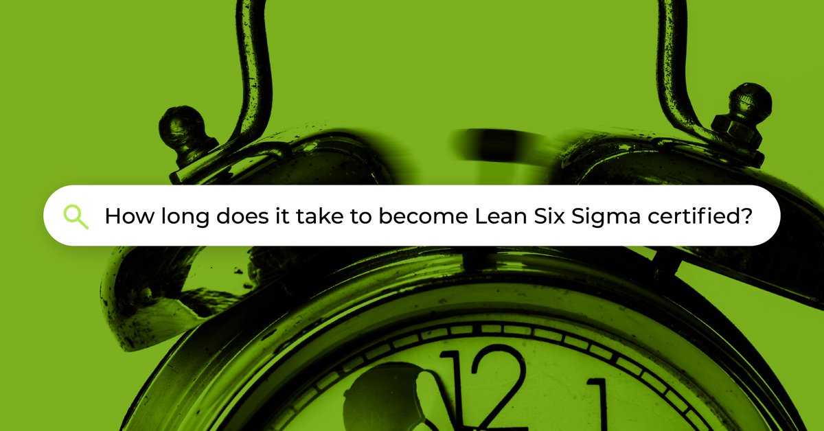 Good question!👍Depending on your journey, certifications may take anywhere from a couple of weeks (#LeanAwareness) to 12 or more months (#BlackBelt). Learn more: senseiondemand.com/glossary-faq/