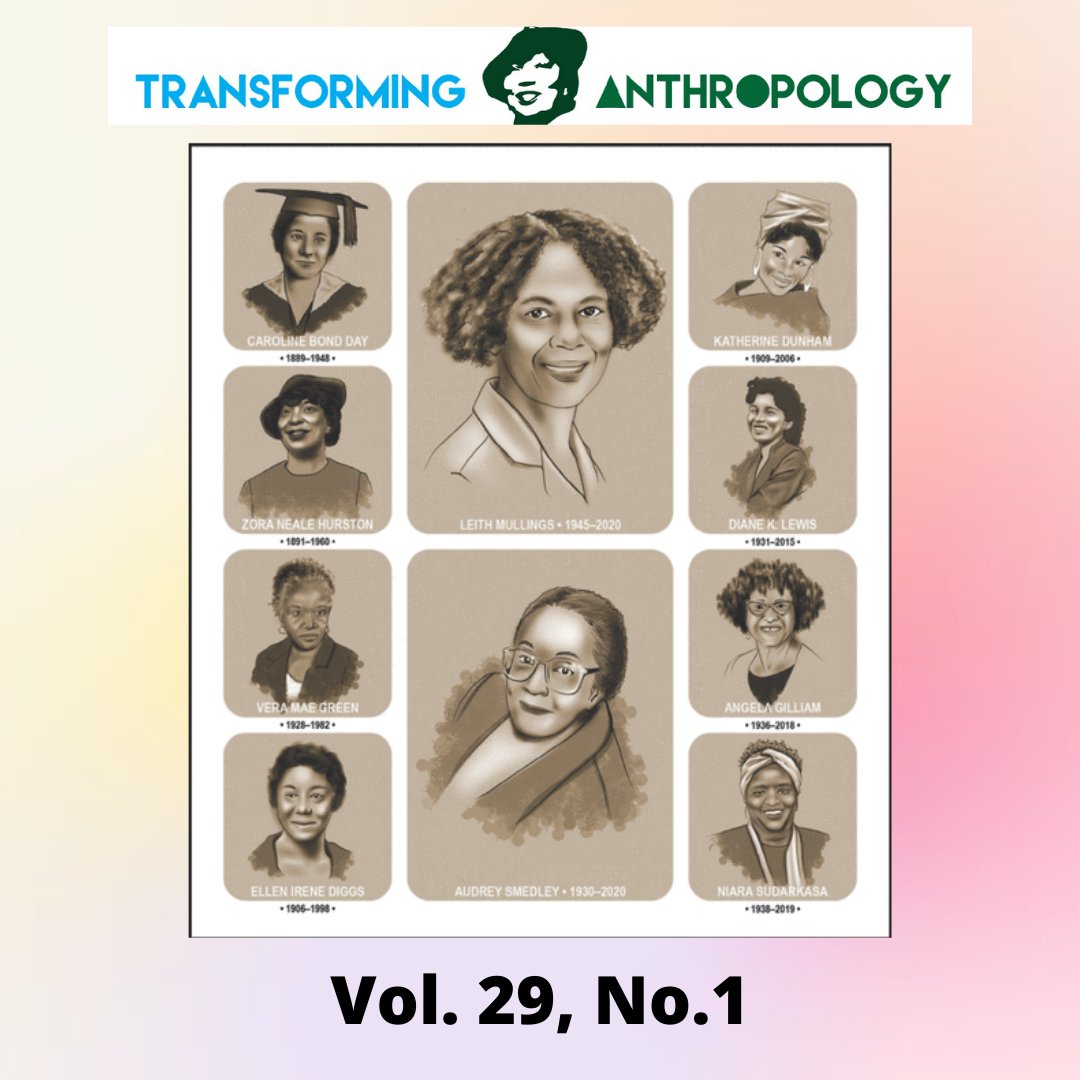 We want to officially announce that our Spring issue Volume 29, no. 1 can now be accessed online! This issue honors and celebrates the lives of our Black women intellectual ancestors of Anthropology. Especially the women who have transitioned to the other side.