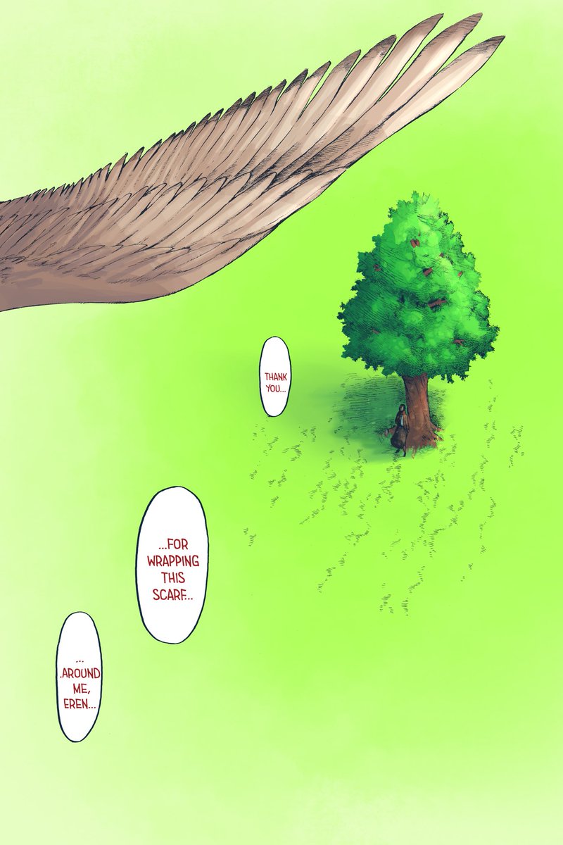 #AttackOnTitan139 Spoilers
2 takes on coloring the final page :) 