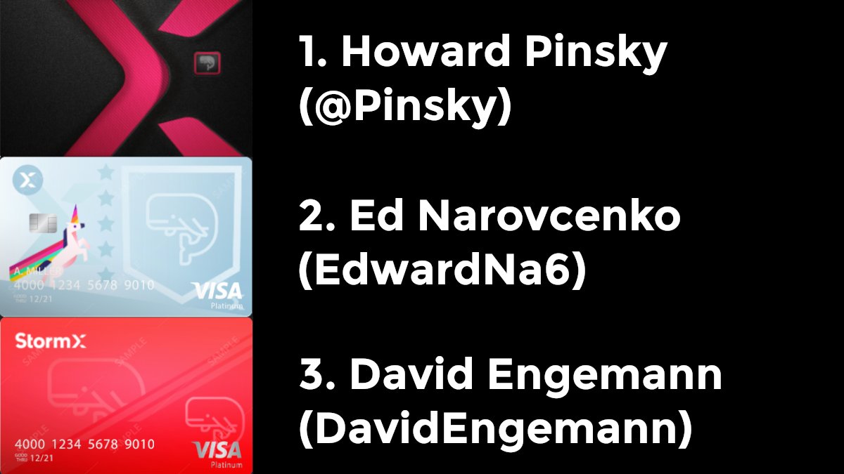 Stormx Our Community Debit Card Bounty Submissions Are In Vote On Your Favourite Card With The Poll In The Comments Below And We Ll Use The Winning Design As Our First