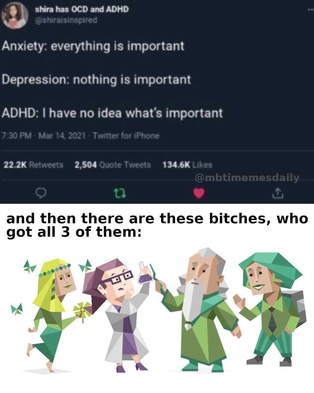 Mbti Memes Ficaemcasa Infp Intp Infj Enfp T Co Khnhogwqbr Twitter