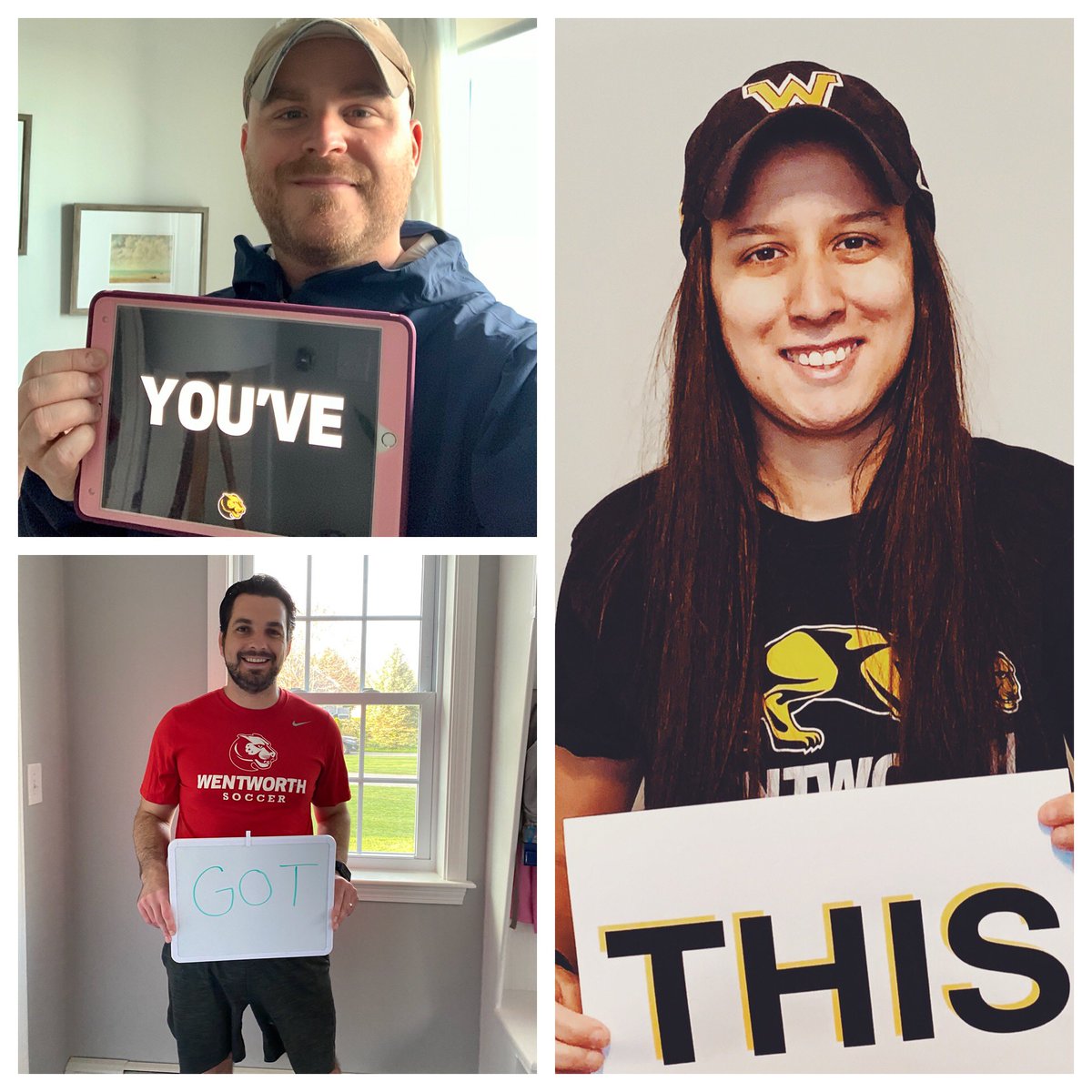 It’s NCAA Mental Health Awareness week and members of the Wentworth Athletics staff are here to remind you that even though we may not be together on campus, we are always here for you.  #dontsleeponstigmas #mentalhealthmatters