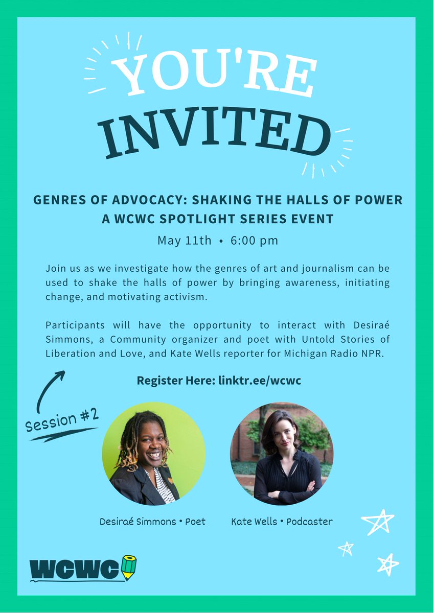 Register here: linktr.ee/wcwc