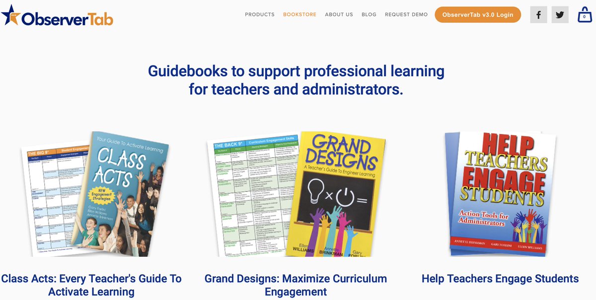 ObserverTab's tweet photo. ObserverTab’s online bookstore is open!  Go to https://t.co/L2StVKTgCw.  Click on the bookstore tab at the top of the screen to view books and materials for Administrators, Teachers, and Coaches. Place your order NOW!  #teachertools #booksforteachers #education  #engagestudents https://t.co/6jHdFDS7Sg