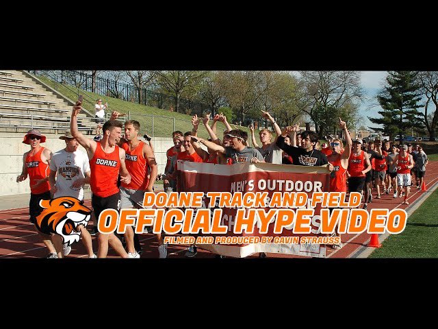 realgavstrauss's tweet photo. I’m proud to be able to say that the Official @DoaneTrackXC Hype Video is now LIVE on YouTube!!! https://t.co/DCPJMXatdN GO CHECK IT OUT. You won’t be sorry. #DoaneTF https://t.co/MPlUAoiT4d