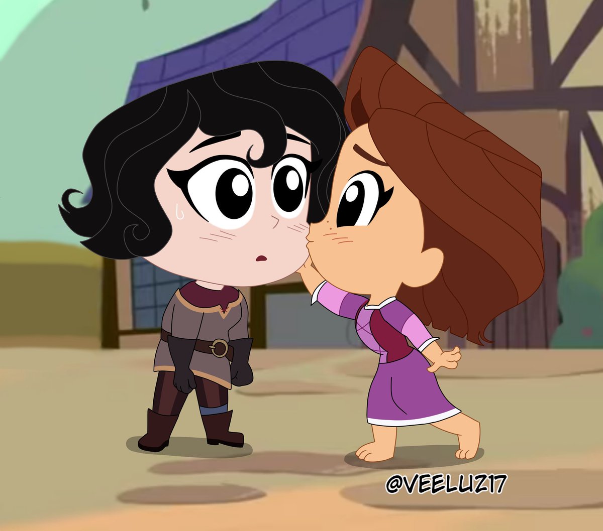 So I did a thing 
#cassunzel #tangledtheseries #rapunzelstangledadventure #tts