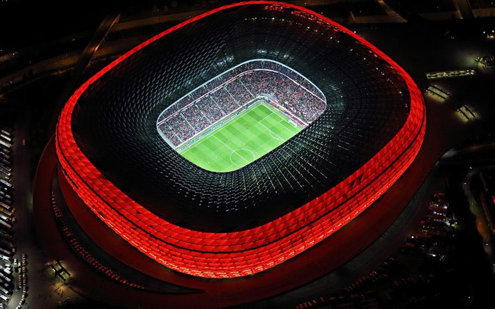 somosciclon's tweet photo. Qué cancha es más linda?

Rt: Allianz Arena

Fav: La de Guaraní https://t.co/ICpuUrX4nB