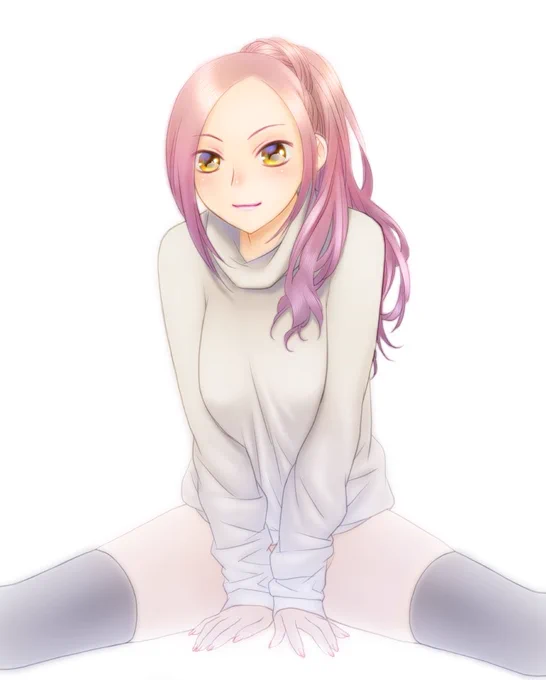 過去絵再掲ですが…今回も往生際悪く悪あがき修正してます_φ(T▽T;) 