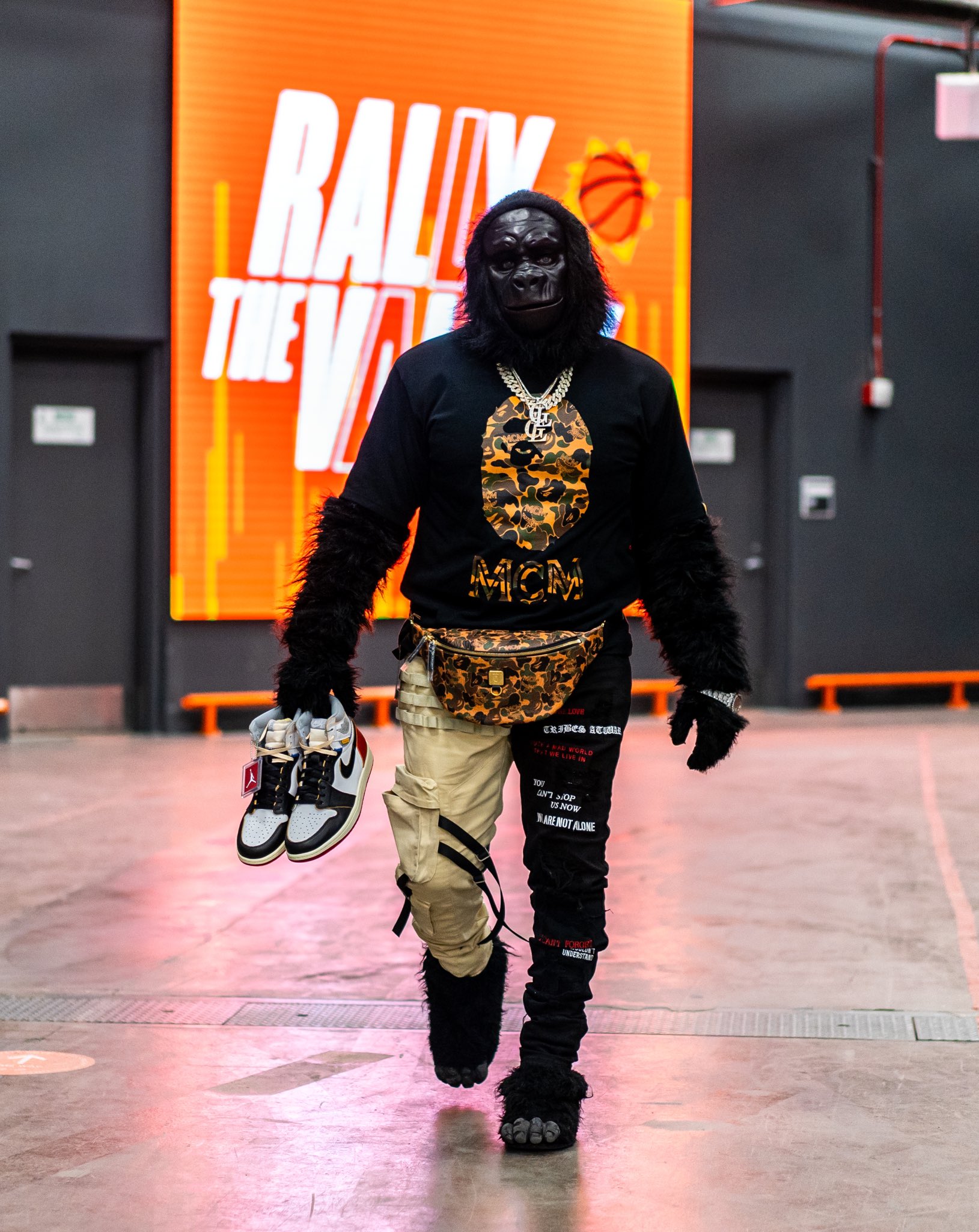 Nick Depaula On Twitter The Suns Gorilla Has Signed The First Ever Team Mascot Athletic Endorsement Deal Inking A Footwear Apparel Deal With Phoenix Streetwear Boutique Guest List That Will Outfit Him