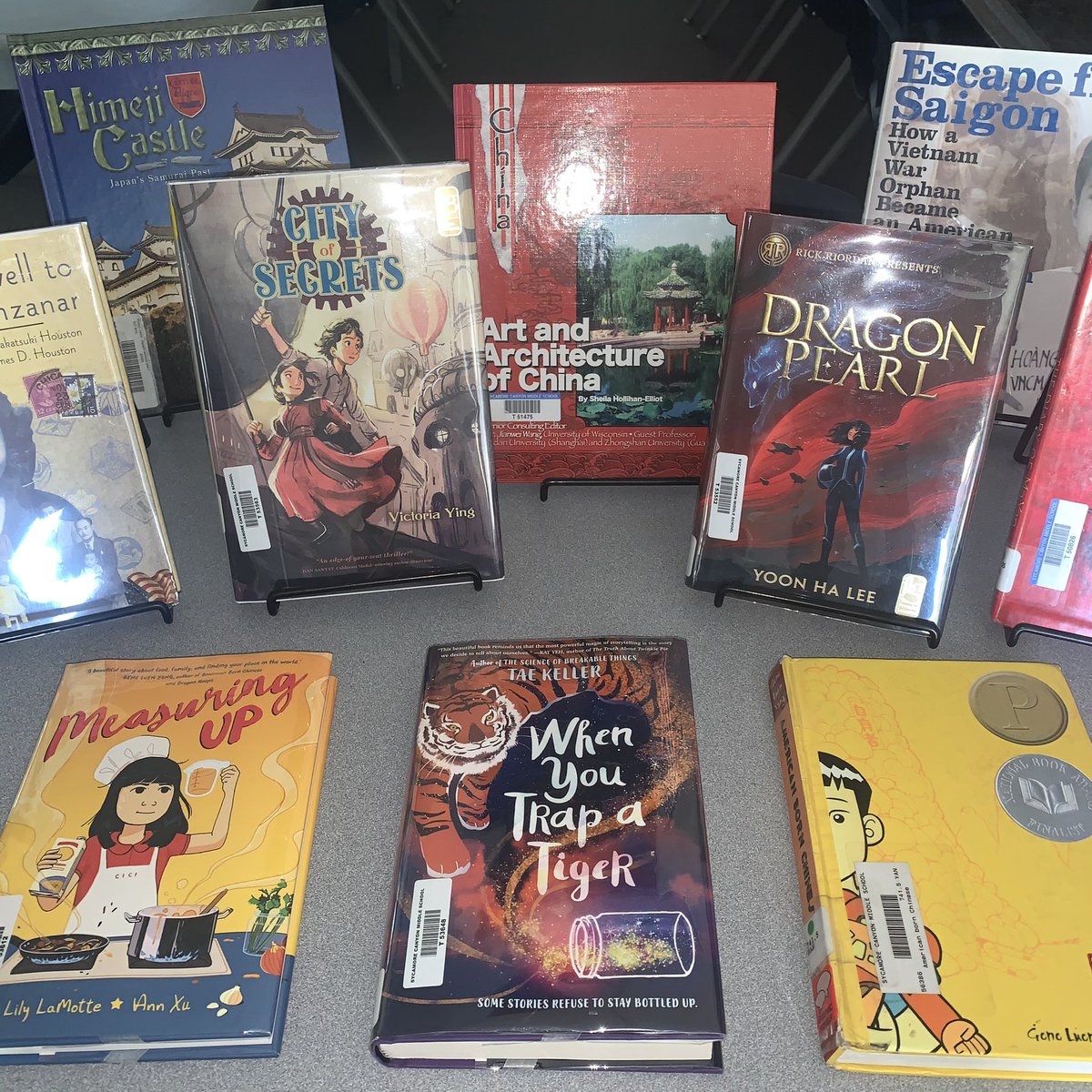 SycMSLibrary's tweet image. Celebrating Asian American Pacific Islander Heritage Month! @Sycamore_Canyon