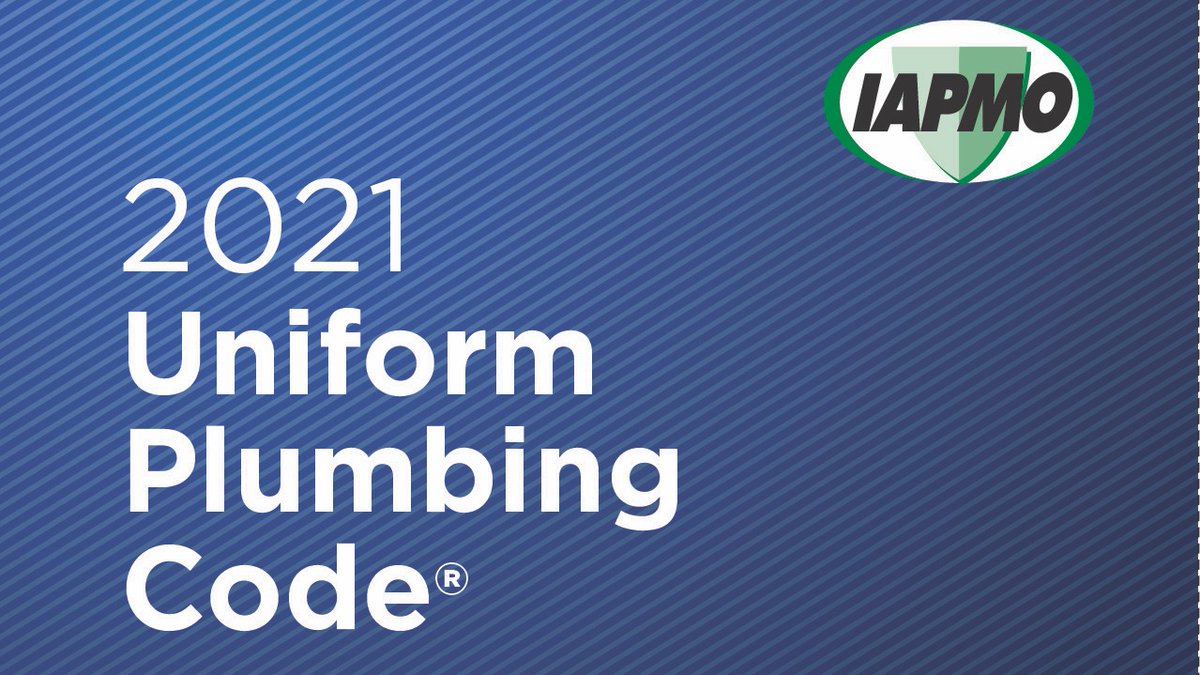 IAPMO's tweet image. Tentative Interim Amendment to the 2021 edition of the #UniformPlumbingCode (UPC) is now available for public comment. #IAPMO invites all interested parties to review the proposed TIA and submit comments by next Friday, May 14. 

Learn more here: bit.ly/2QIp0At