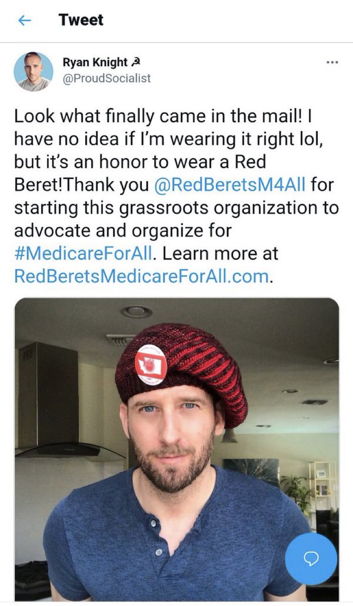 KTforBiden's tweet photo. Please tell me again how these delusional #BernieBros are any different than #MAGA.
How anyone could take @proudsocialist serious is beyond me.
The new version of #MakeAmericaGreatAgain hats...left wing extremist style. ⬇️⬇️
#idiot #RyanKnight https://t.co/6IZQIOA3dV