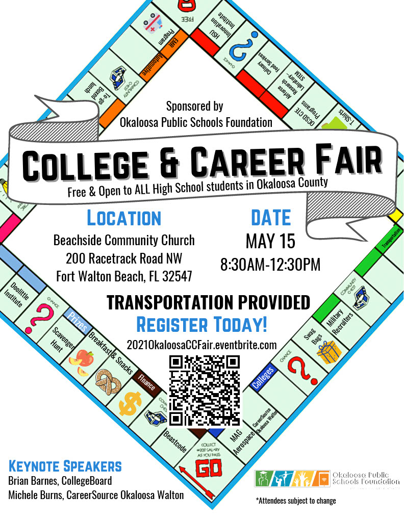 Don't miss out on the College and Career Fair! Register today!