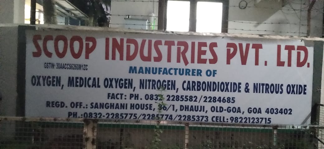 This is at Corlim Industrial Est Old Goa, If anyone needs oxygen please contact the number given below. They charge Rs.5000/- per cylinder as a security deposit which is fully refundable once cylinder is returned. Charging Rs.300/- for approx 25 ltrs of oxygen.#CovidHelp #Oxygen