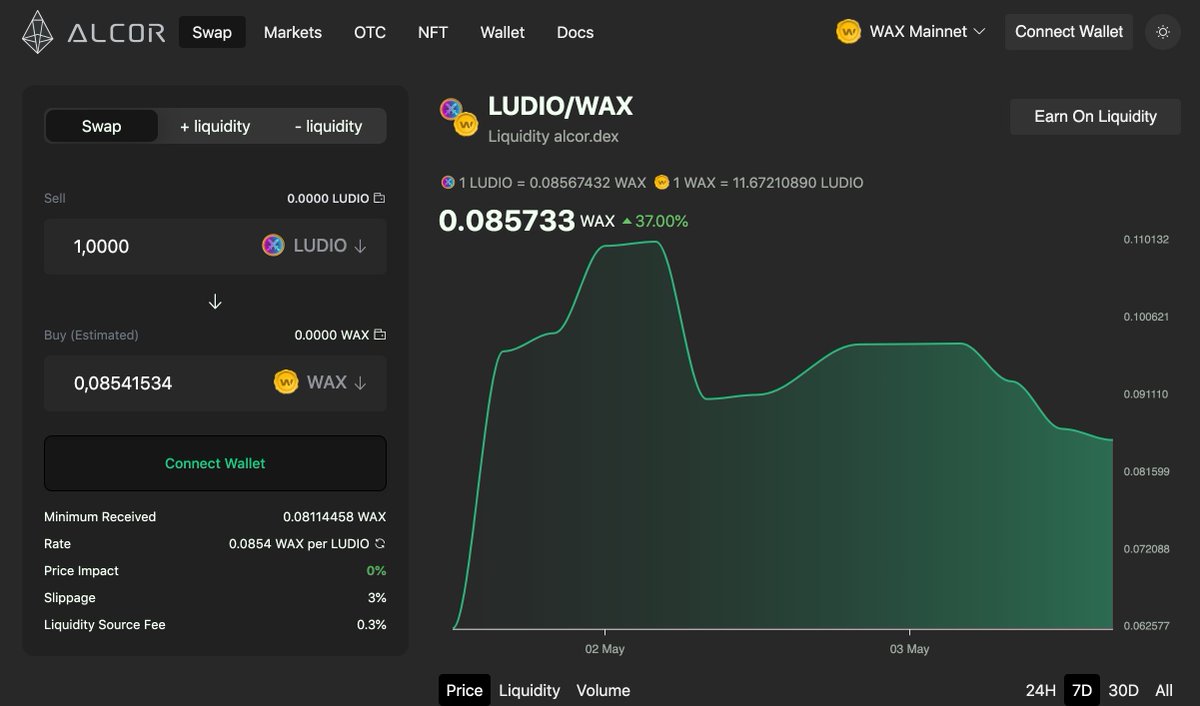 clash_dome's tweet photo. Our token $LUDIO ⚔️ was listed on @alcorexchange last week.
Currently you can EARN LUDIO by playing Duels, and SPEND it on the Tournament Tactical Boosters.
In the next days more utilities for the token will be added.

https://t.co/04J1M1mHsi https://t.co/RHsk25HJ7v