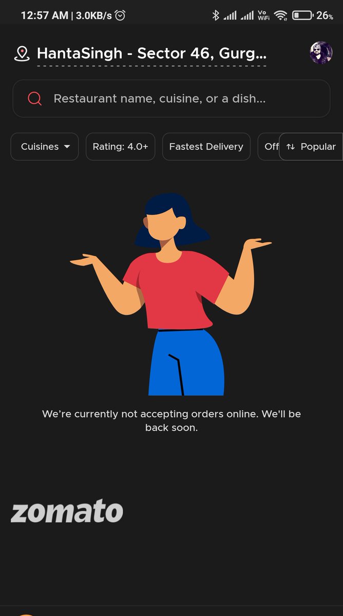 HantaSingh's tweet photo. @zomatoin @zomatocare yeh kya hai? https://t.co/AJiV3uhtIF