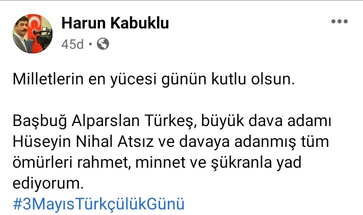 harunkabuklu's tweet photo. https://t.co/dbjWTdFOGF