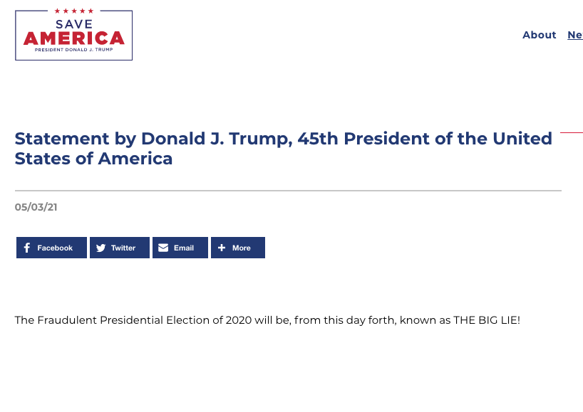 its like he was banned to the year 2006 and only has a xanga