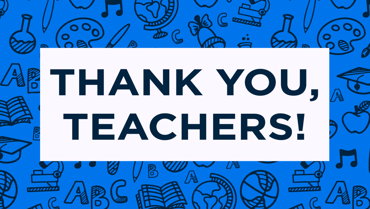 It is Teacher Appreciation Week. How are you celebrating? #TeacherAppreciationWeek, #ThankATeacher