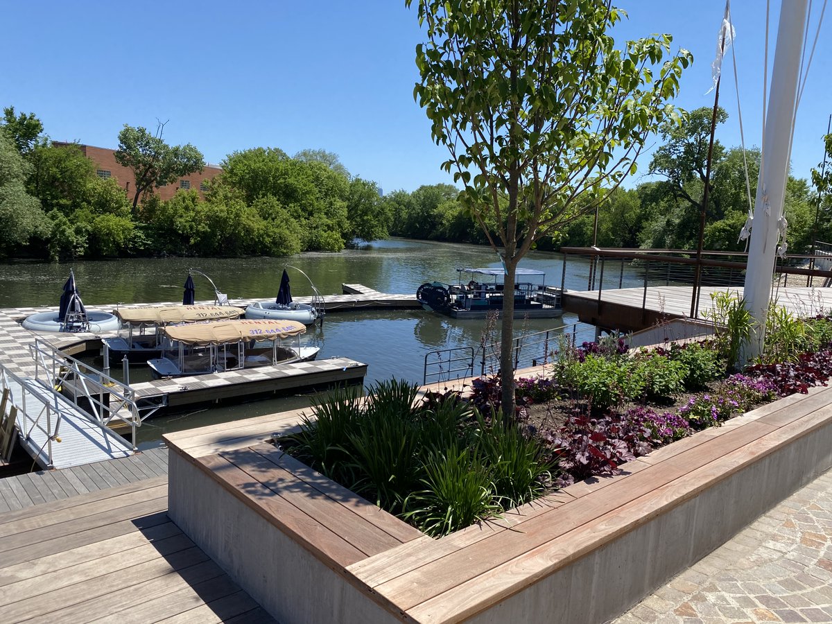 Perfect spot to enjoy the outdoors to both restore and refresh the soul - esp. when you have a cold one! Visit Rockwell on the River marina and taproom for a bit of hops and nature today!