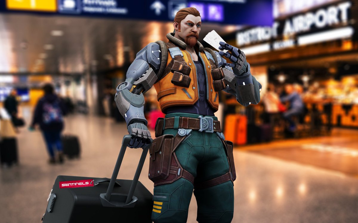 Sentinels's tweet image. Championship 𝑴𝒐𝒐𝒅. 

Pack your bags, Sentinels.