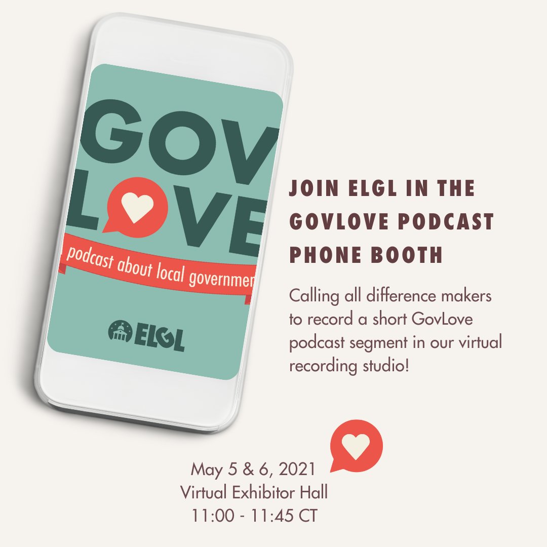 kowyatt's tweet image. Headed to the @CivicPlus Summit this week? Swing by the @GovLovePodcast Phone Booth - we're recording mini-interviews on being a #localgov difference maker!