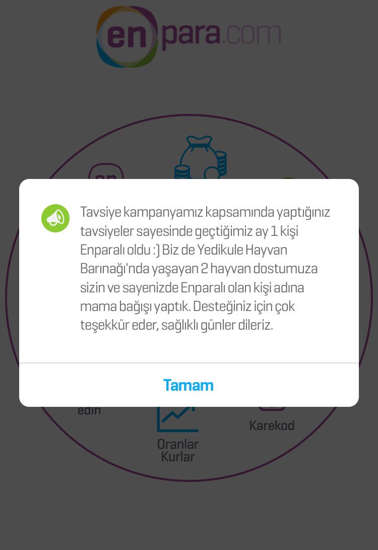 Yapıyorsunuz bu işi 👍 <a href="/Enparacom/">Enpara.com</a>