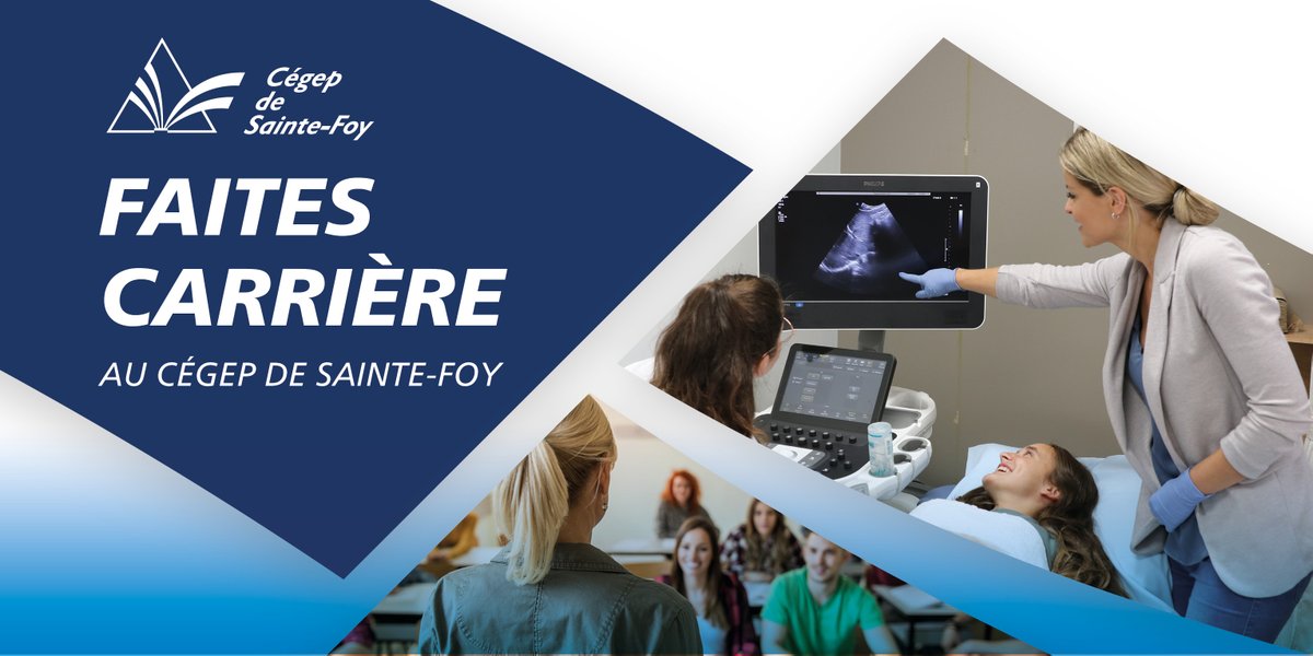 Cégep de Sainte-Foy (@cegepsaintefoy) on Twitter photo Le Cégep de Sainte-Foy est à la recherche d'une enseignante ou d'un enseignant en Soins préhospitaliers d'urgence (Banque de candidatures)
Ce poste vous intéresse? 
Détails : bit.ly/3nLr9aE
Vous avez jusqu'au 11 mai pour envoyer votre candidature. Le Cégep de Sainte-Foy est à la recherche d'une enseignante ou d'un enseignant en Soins préhospitaliers d'urgence (Banque de candidatures)
Ce poste vous intéresse? 
Détails : bit.ly/3nLr9aE
Vous avez jusqu'au 11 mai pour envoyer votre candidature.