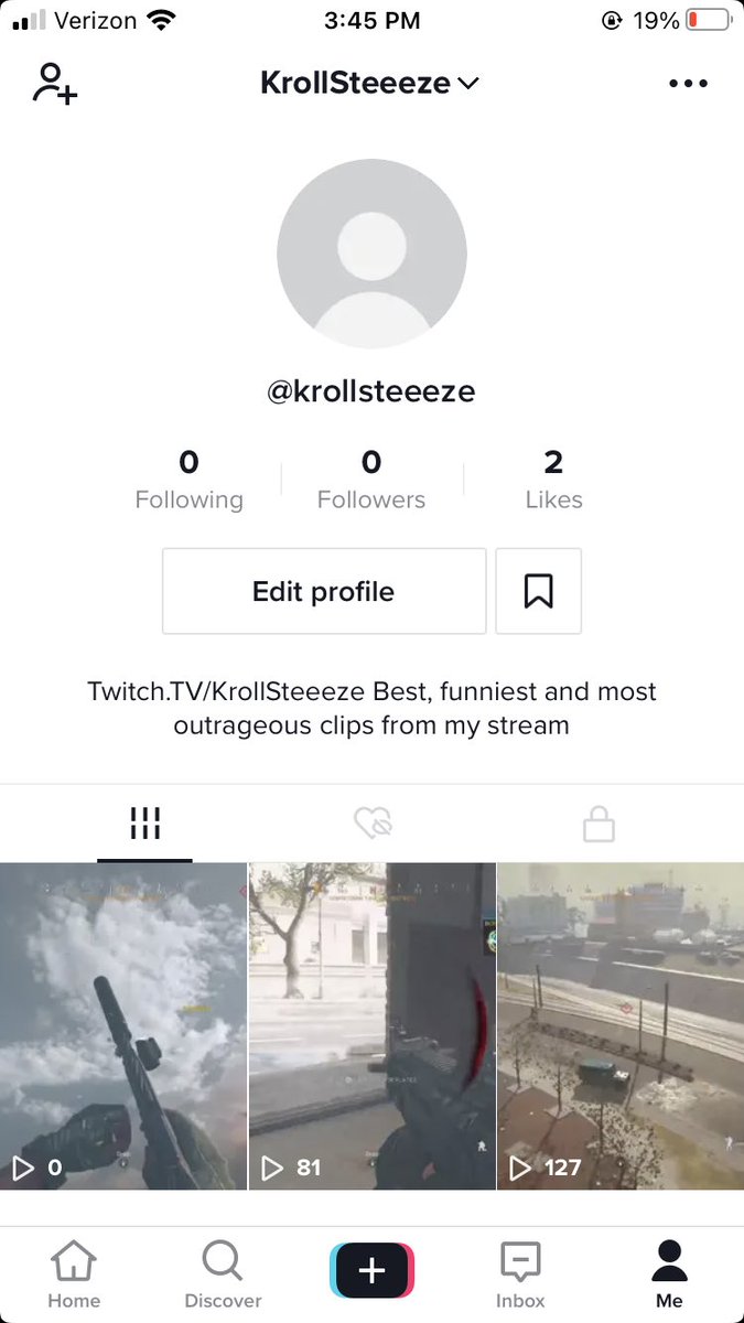 krollsteeeze's tweet photo. GO DROP A FOLLOW ON MY NEW TIK TOK! IT WOULD BE MUCH APPRECIATED🙏 NEW CLIPS UPLOADED CONSTANTLY! #StayBlessed https://t.co/KZ3zALKp26