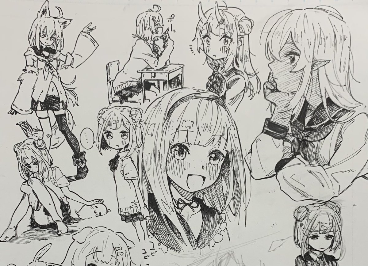 ホロライブペン入れ 