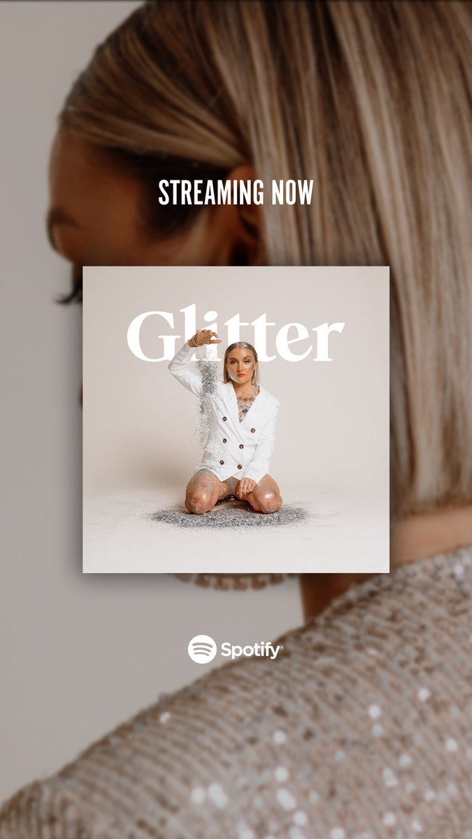 Have you listened to my new song Glitter?! It’s out now so go add to your <a href="/Spotify/">Spotify</a> playlists!! open.spotify.com/track/690rmblD…