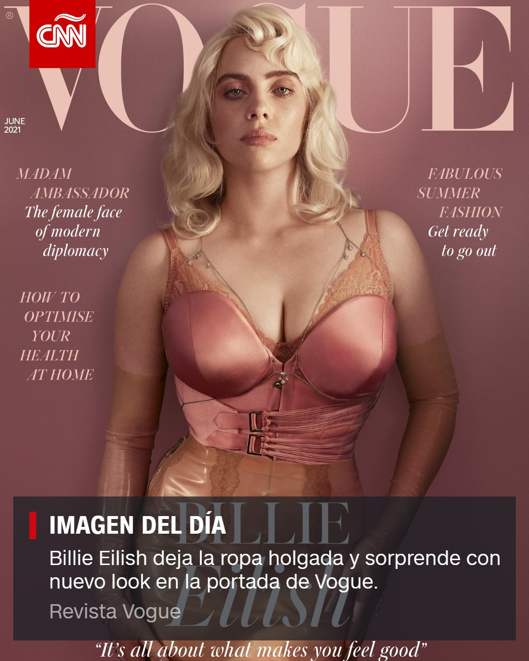 Billie eilish sin ropa holgada sales