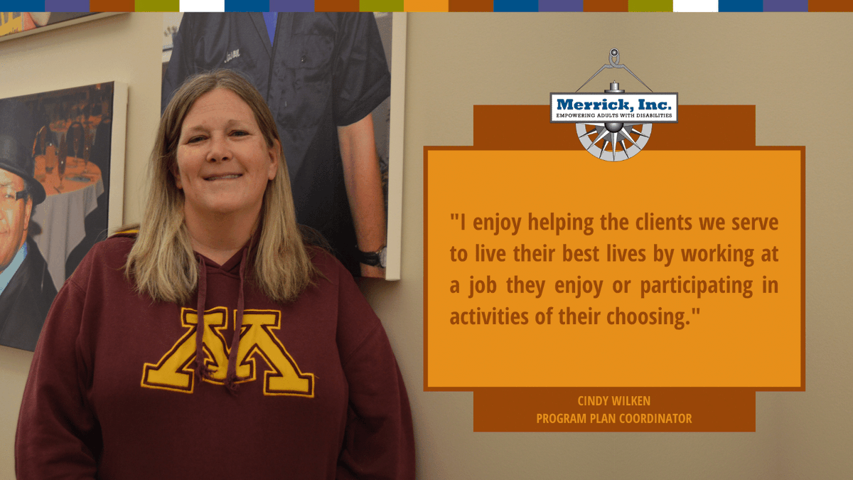 Congrats Cindy Wilken for being this month's #EmployeeSpotlight! With 20 years of experience at Merrick, she's one of the best at what she does, and we hope you will join us in thanking her.