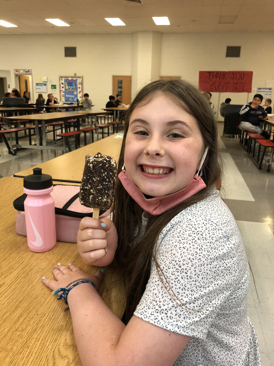 RRESRockets's tweet photo. To help thank our students for their hard work, we provided every student with a sweet treat today of ice cream or a popsicle. We will continue this treat each Monday for the rest of the year. The students were really excited and grateful to have a treat! #RREinspires https://t.co/zsQh6Mun1r