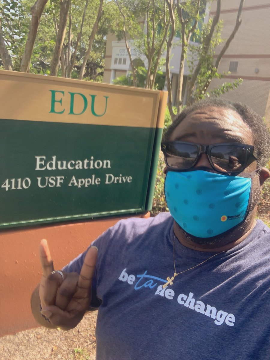 MrFranklin400's tweet image. I had the privilege this morning of being back on the campus where it all started for me! SHOUT-OUT to my #teacherfriends as we celebrate you this week! THANK YOU! ☺️🙏🏾@educationUSF @USFScatter #ClassOf2004