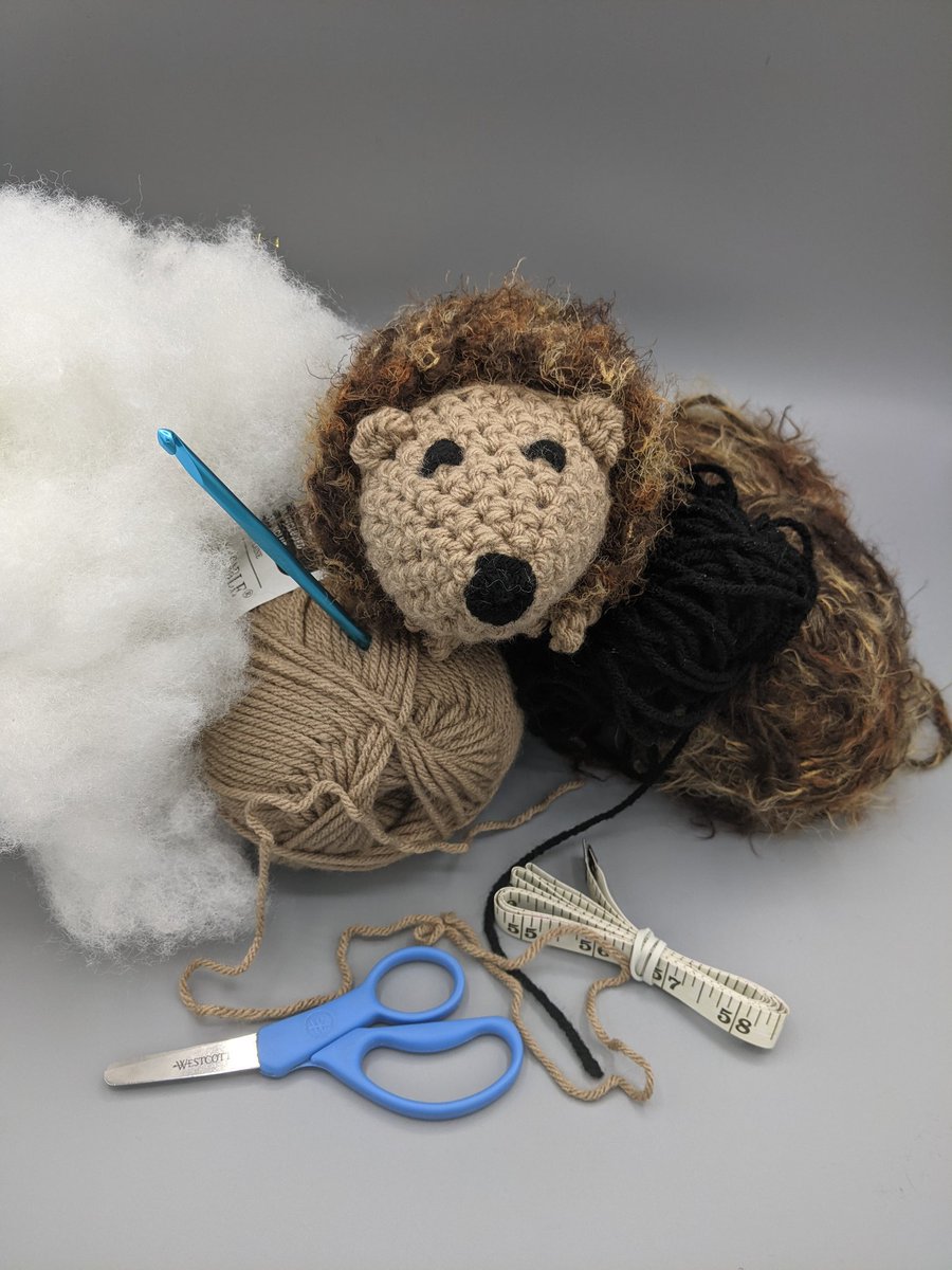 I've been working on typing up the pattern for this little hedgehog (lots of pictures included) stay tuned for more!