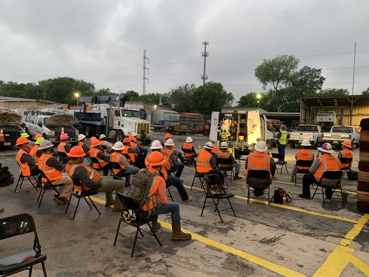 beldonroofing's tweet image. Safety always comes first at TEAM BELDON! Thank you to all who participated in our monthly safety meeting this morning!

#beldon #familybusiness #integrity #jobsinconstruction #nrca #commercialroofing #roofing #75thAnniversary #safety #safetyfirst